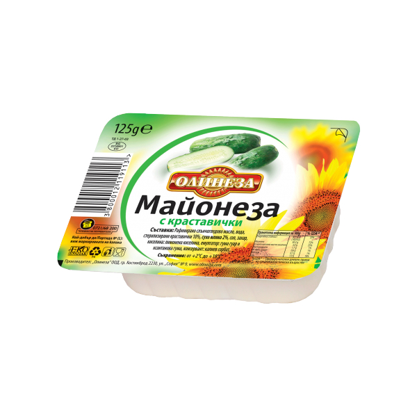 МАЙОНЕЗА ОЛИНЕЗА КРАСТ. 125