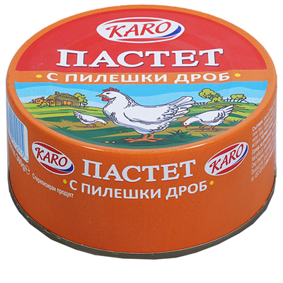 КАРО ПАСТЕТ ПИЛЕШКИ 300