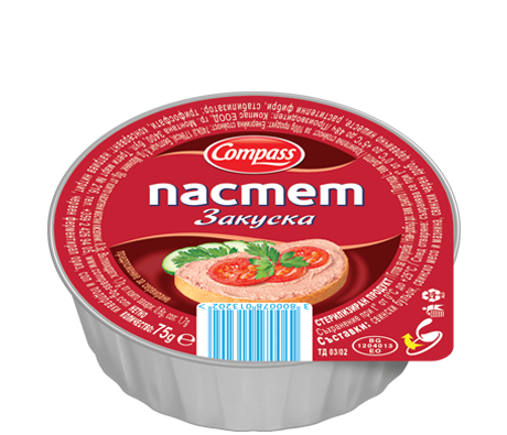 КОМПАС ПАСТЕТ ЗАКУСКА 75