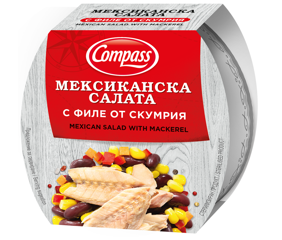 КОМПАС МЕКС.САЛАТА С ФИЛЕ ТОН 160