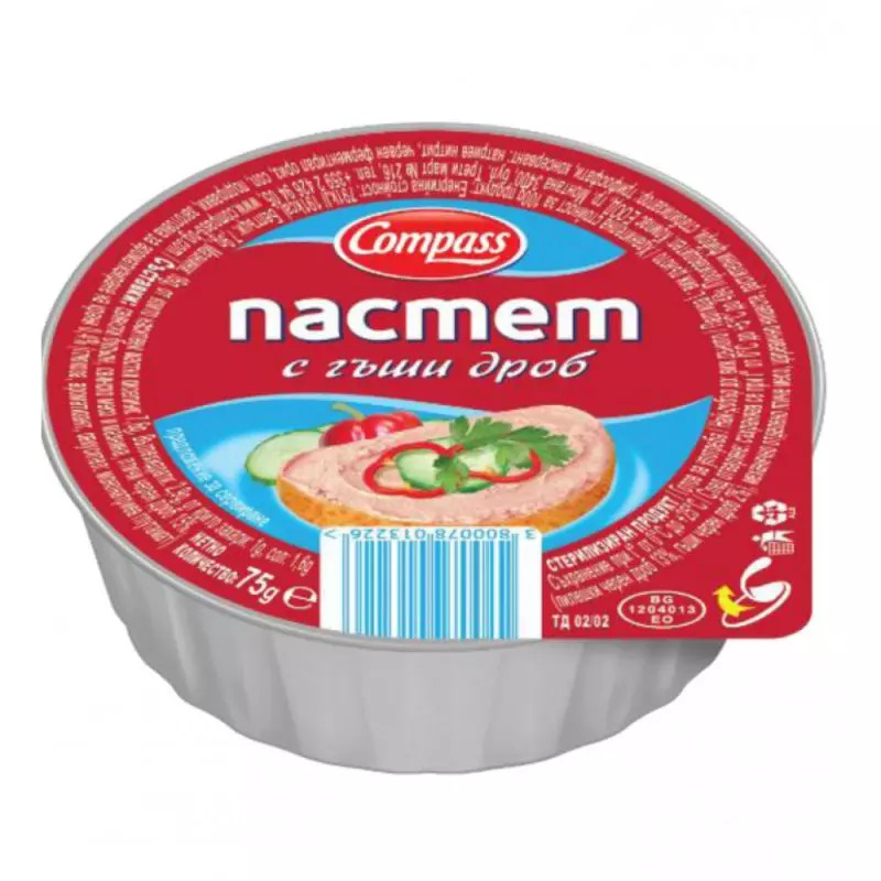 КОМПАС ПАСТЕТ ГЪШИ 75