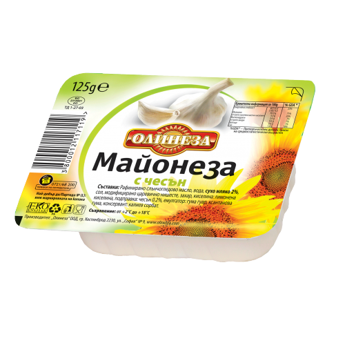 МАЙОНЕЗА ОЛИНЕЗА ЧЕСЪН 125