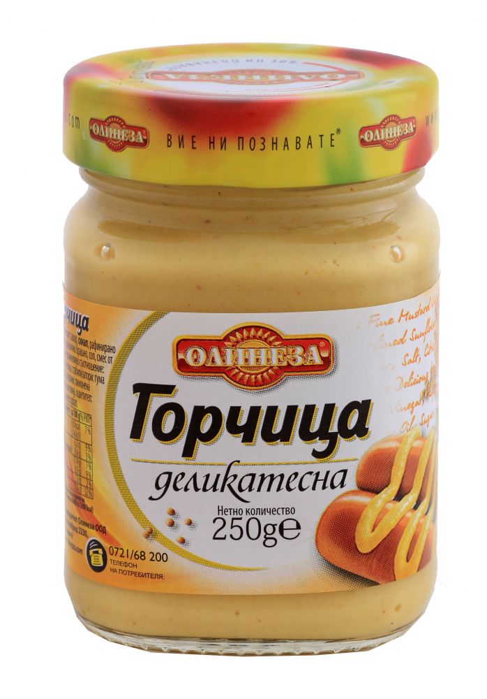 ГОРЧИЦА ОЛИНЕЗА ДЕЛИКАТЕСНА 250