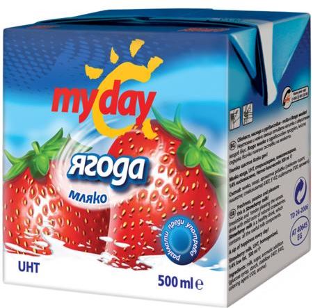 МЛЯКО ЯГОДА 500 МАЙ ДЕЙ