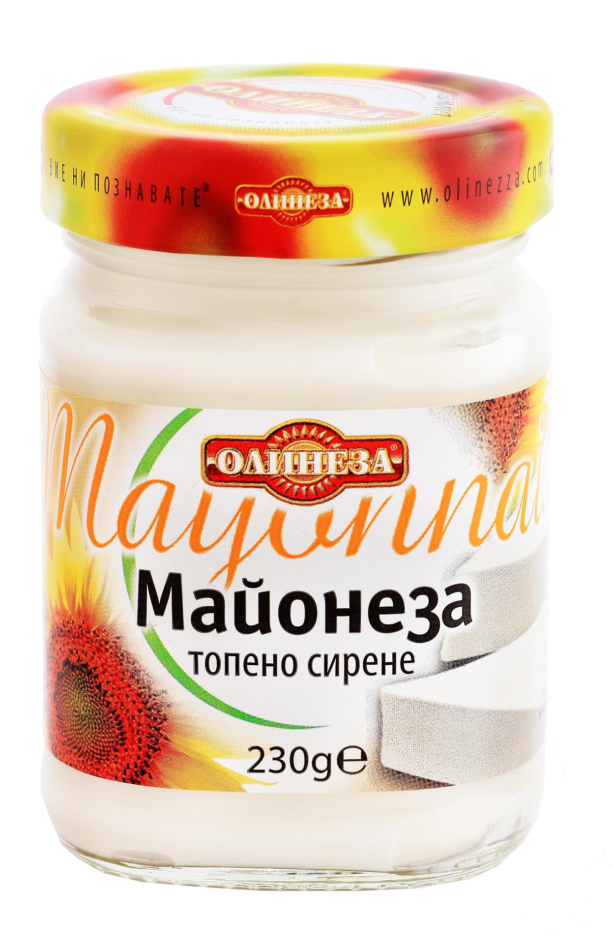 МАЙОНЕЗА ОЛИНЕЗА ТОП.СИР.Б. 230
