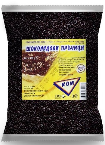 ПРЪЧИЦИ ШОКОЛАДОВИ 10Г КОМ