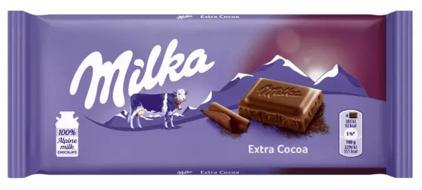 Ш-Д МИЛКА ЕКТРА КАКАО 100