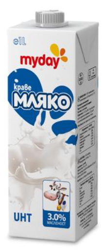 МЛЯКО МАЙ ДЕЙ 3% УХТ