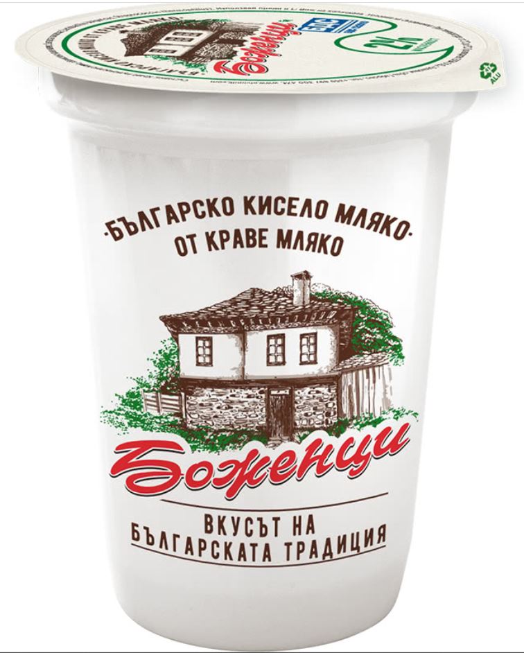КИСЕЛО МЛЯКО БОЖЕНЦИ 2% БДС